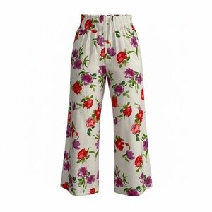 Dating Floral Wide-Leg Chino Pants Women’s
